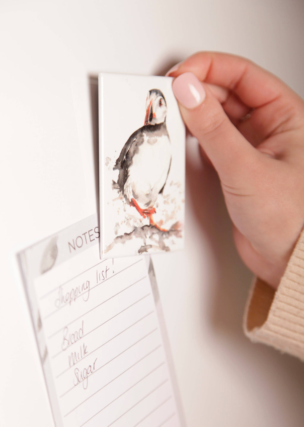 Kingfisher akvareldesign "Tilflugtssted" magnet