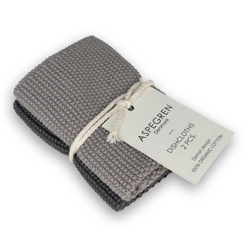Strikkede karklude – Solid – Moderne boligstil: 25x25 cm